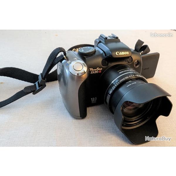 Canon PowerShot SX20 IS.