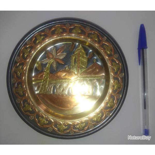 Plateau cuivre maroc.