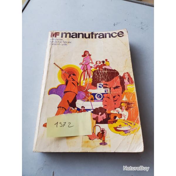 Catalogue Manufrance 1972