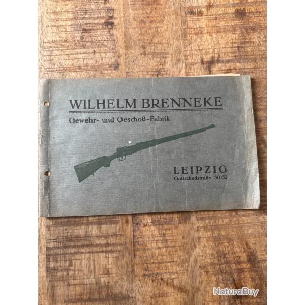 Catalogue Wilhelm Brenneke