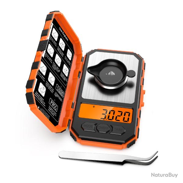 Balance �lectronique de pr�cision - LIVRAISON GRATUITE - Orange