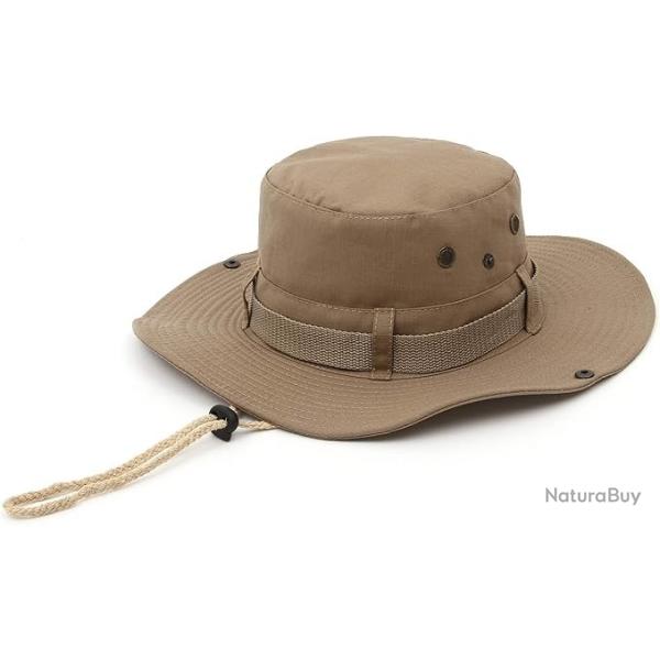 Chapeau d'�t� � Large bird Chasse Safari Buisson Jungle Randonn�e Camping  Caf�