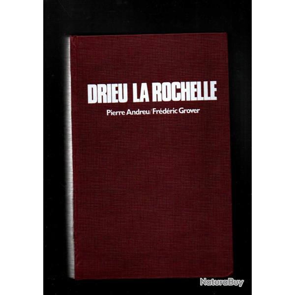 pierre drieu la rochelle de pierre andreu et fr�d�ric grover