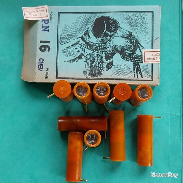 Bote de cartouches  broche calibre 16 Collection.