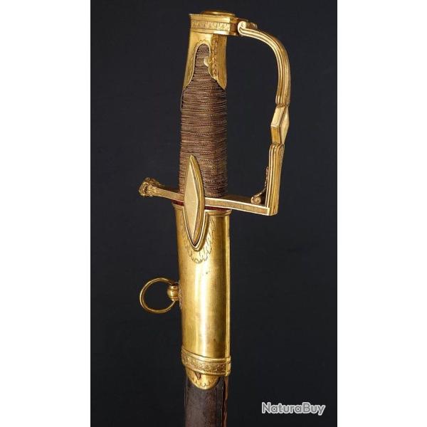 SABRE DE LUXE D'OFFICIER DE HUSSARD AU MOD�LE DES SABRES DE R�COMPENSE DE LA MANUFACTURE DE VERSAILL
