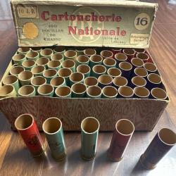 Bo&icirc;tes de douilles en carton cartoucherie fran&ccedil;aise