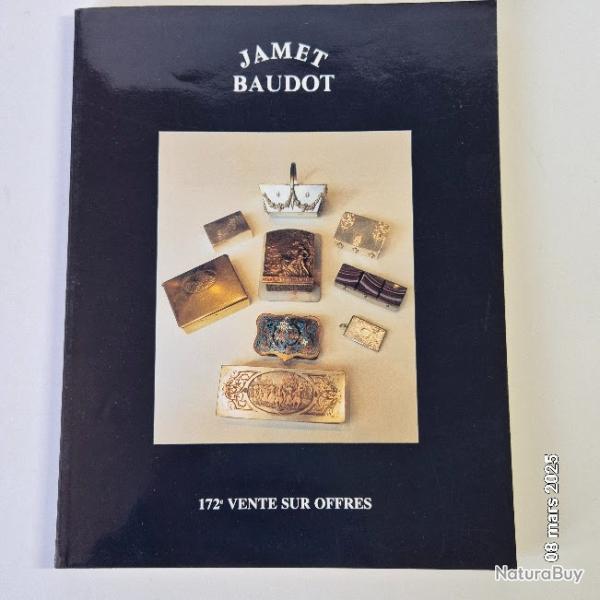 Catalogue de vente sur offres,  Jamet Baudot , 1997,  Philat�lie, marcophilie, timbres