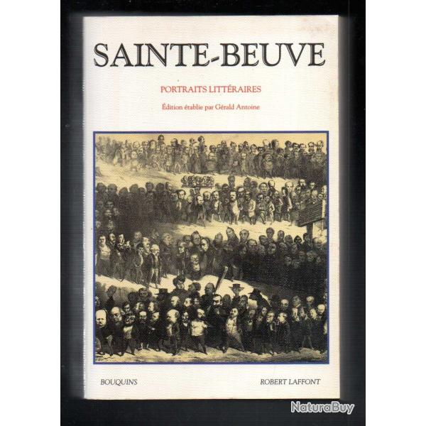 sainte-beuve portraits litt�raires collection bouquins