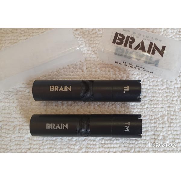 lot de 2 Chokes  BRAIN TM et TL pour BENELLI crio plus. cal 12.