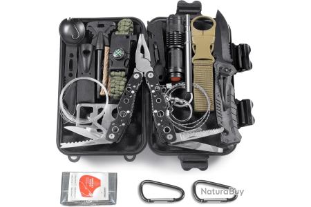 Cikonielf trousse de survie de premiers soins de camping Trousse de