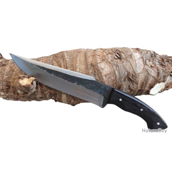 BRAD DISTRIBUTION survie rare COUTEAU de chasse artisanal Forg� main mod�le 2