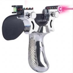 Lance Pierre Fronde Vis&eacute;e Laser Haute Qualit&eacute;e Longue Port&eacute;e + Protection main simplifi&eacute;e