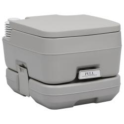 Toilette portable de camping Gris 10+10 L alsavelo