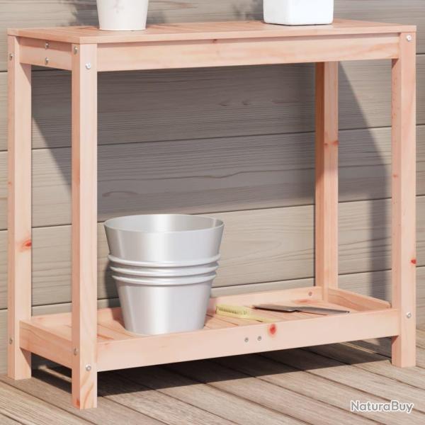 Table de rempotage et tagre 82,5x35x75cm bois massif douglas alsavelo
