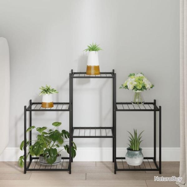Jardini�re 83x25x60 cm Noir Fer