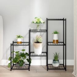 Jardini&egrave;re 83x25x80 cm Noir Fer