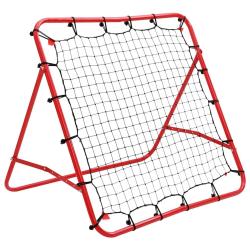 Filet de rebond de football r&eacute;glable 100x100 cm