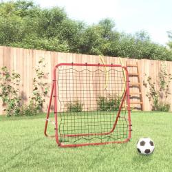 Filet de rebond de football r&eacute;glable 96x80x96 cm acier et PE