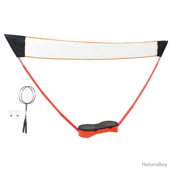Set de Badminton avec 2 raquettes, filet et coffret rangement alsavelo
