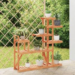 Support &agrave; fleurs 110x25x111 cm bois massif de sapin