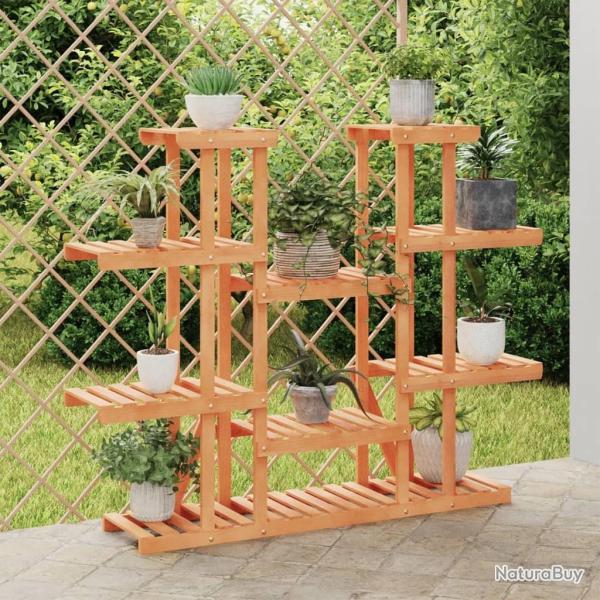 Support � fleurs 110x25x110,5 cm bois massif de sapin