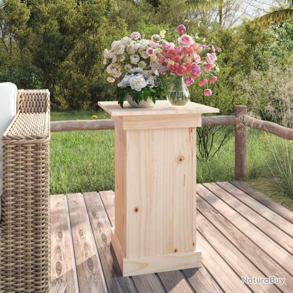 Support � fleurs 40x40x60 cm Bois de pin solide