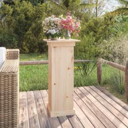 Support &agrave; fleurs 40x40x90 cm Bois de pin solide