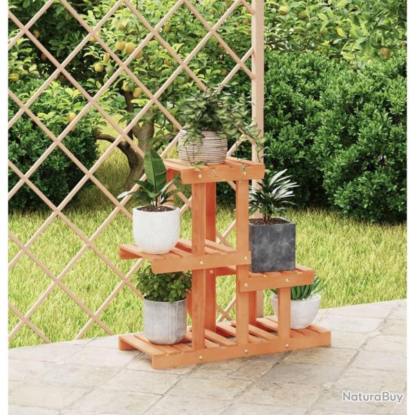 Support � fleurs 58x25x51 cm bois massif de sapin
