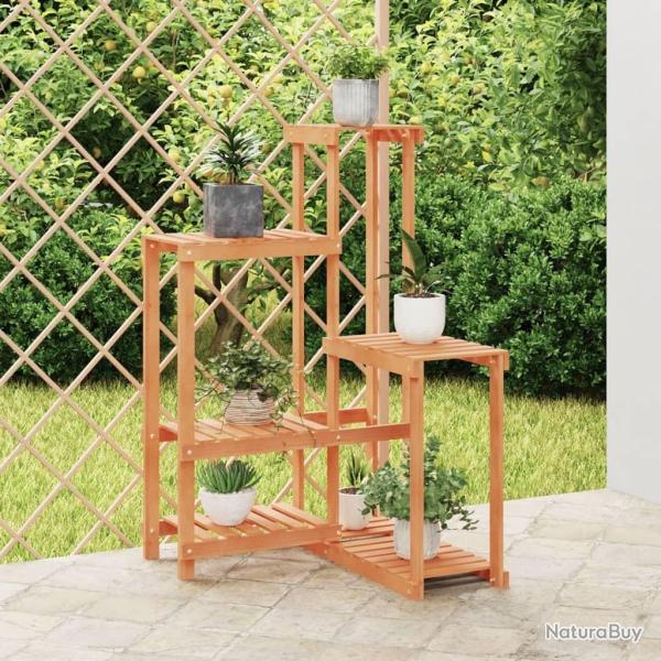Support � fleurs 62,5x61,5x101,5 cm bois massif de sapin