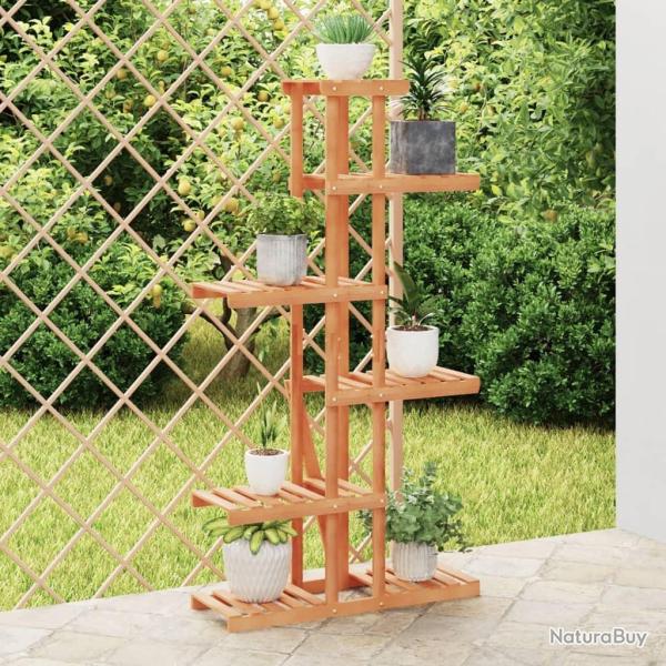 Support � fleurs 75x25x140,5 cm bois massif de sapin