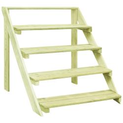 Support de jardini&egrave;re 80x80x80 cm Bois de pin impr&eacute;gn&eacute;