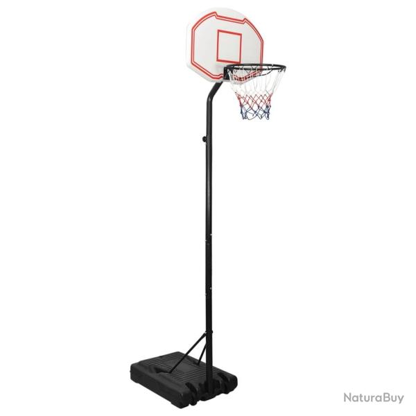 Support de basket-ball Blanc 282-352 cm Poly�thyl�ne