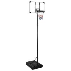 Support de basket-ball Transparent 280-350 cm Polycarbonate alsavelo