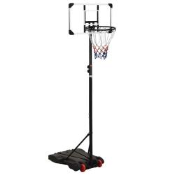 Support de basket-ball Transparent 216-250 cm Polycarbonate alsavelo