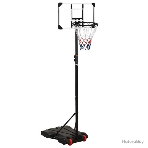 Support de basket-ball Transparent 216-250 cm Polycarbonate alsavelo