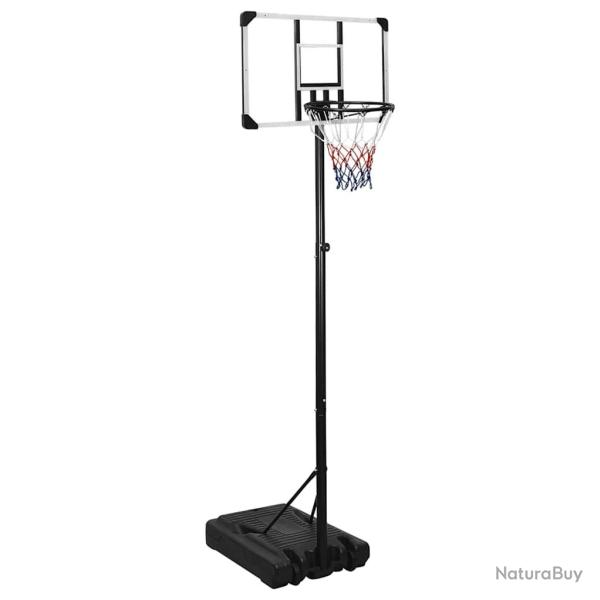 Support de basket-ball Transparent 235-305 cm Polycarbonate alsavelo