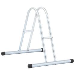 Support de v&eacute;lo au sol autoportant pour 1 v&eacute;lo acier galvanis&eacute;