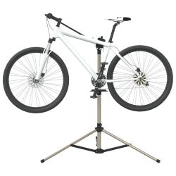Support de r&eacute;paration de v&eacute;lo pliable r&eacute;glable 120-165 cm
