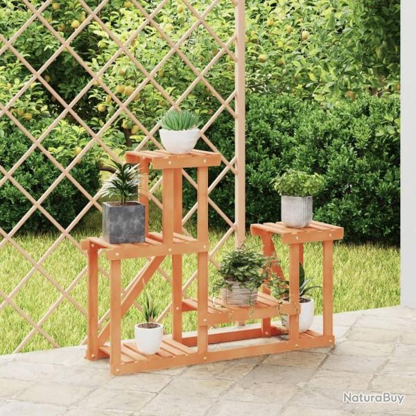 Support � fleurs 90x25x73,5 cm bois massif de sapin