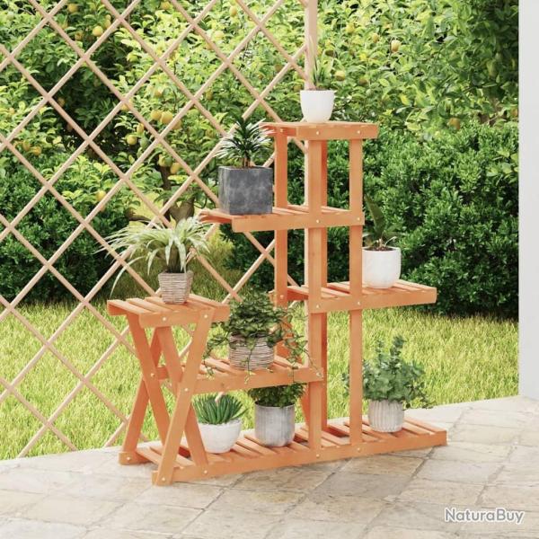 Support � fleurs 95x25x96 cm bois massif de sapin