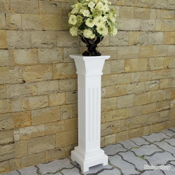 Support pilier classique carr� pour plantes MDF