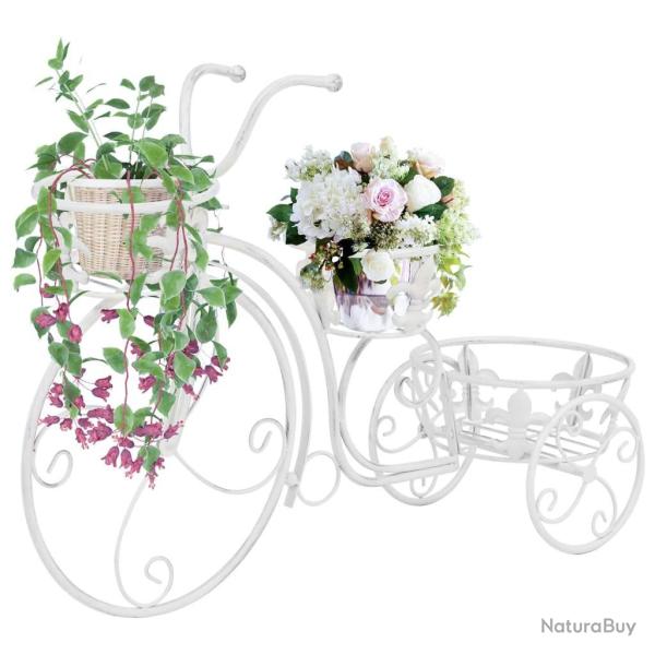 Support de plantes sous forme de v�lo Style vintage M�tal