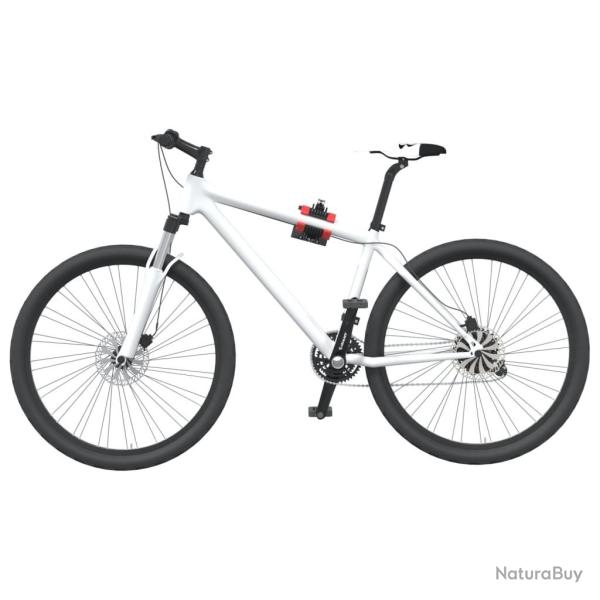 Support mural pour r�paration de v�lo pliable rouge et noir alsavelo