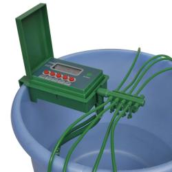 Syst&egrave;me d'irrigation automatique avec arroseur et minuterie