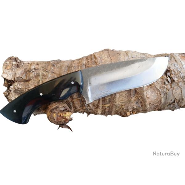 BRAD DISTRIBUTION survie rare couteau de chasse artisanal mod�le 7 . Fabrication forg�e � la main