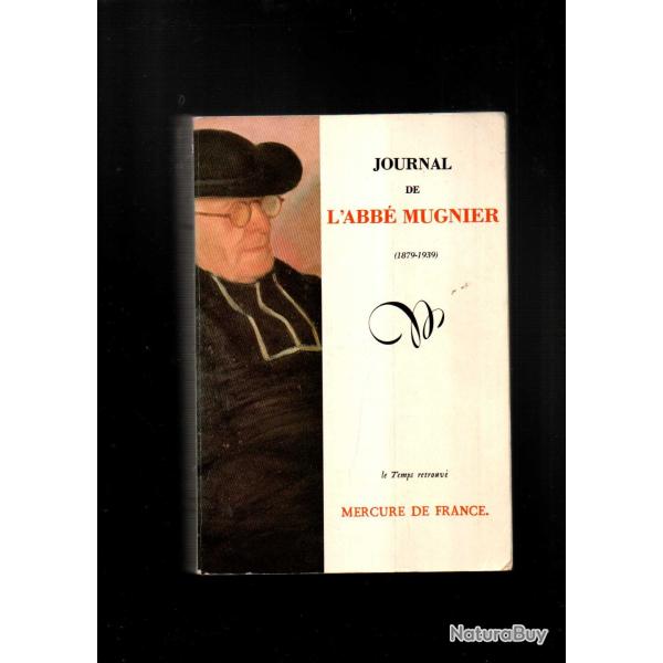 journal de l'abb� mugnier 1879-1939 collection le temps retrouv� 1985