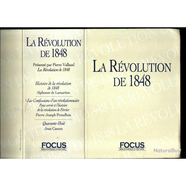 la r�volution de 1848 , coffret de 4 livres focus