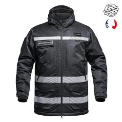 PARKA HARDSHELL A10 EQUIPMENT S&Eacute;CURIT&Eacute; PRIV&Eacute; HAUTE VISIBILIT&Eacute; AVEC FLAP