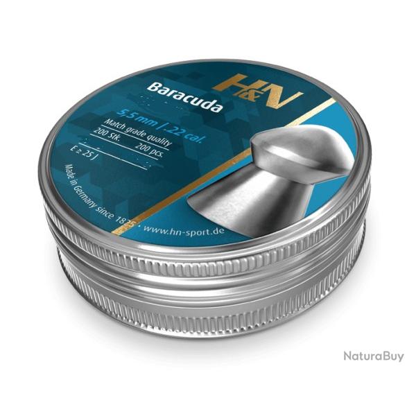 Plombs H&N Baracuda cal.5.5 1.37G 21.14GR PAR 200