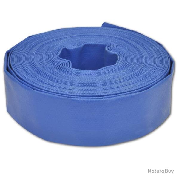 Tuyau plat 50 m 3" PVC